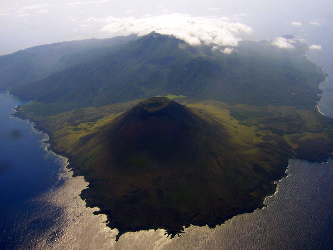 Smith Volcano on Babuyan Claro, one of the islands in the Babuyan group.