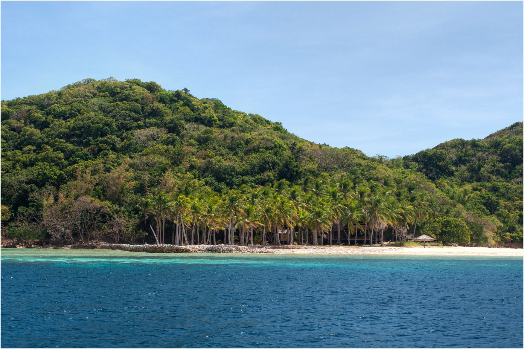 Calipipit Island, a small member of the Calamian group.